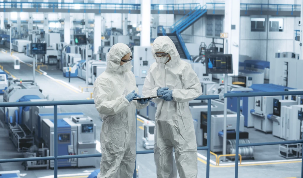 vaccine manufacturing facility